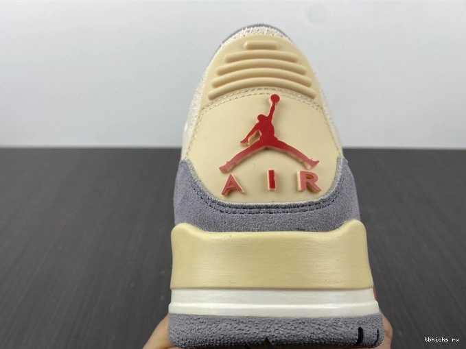 Cheap TB Jordan Air Muslin Retro 3 DH7139-100 0713